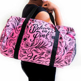 I Believe In Pink Breast Cancer Awareness Duffle Bag