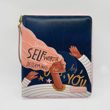 Your Self-worth Is Determined By You Tablet Pouch (PREORDER) - Wayne Anthony