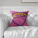 Superhero In Training Throw Pillow - Wayne Anthony