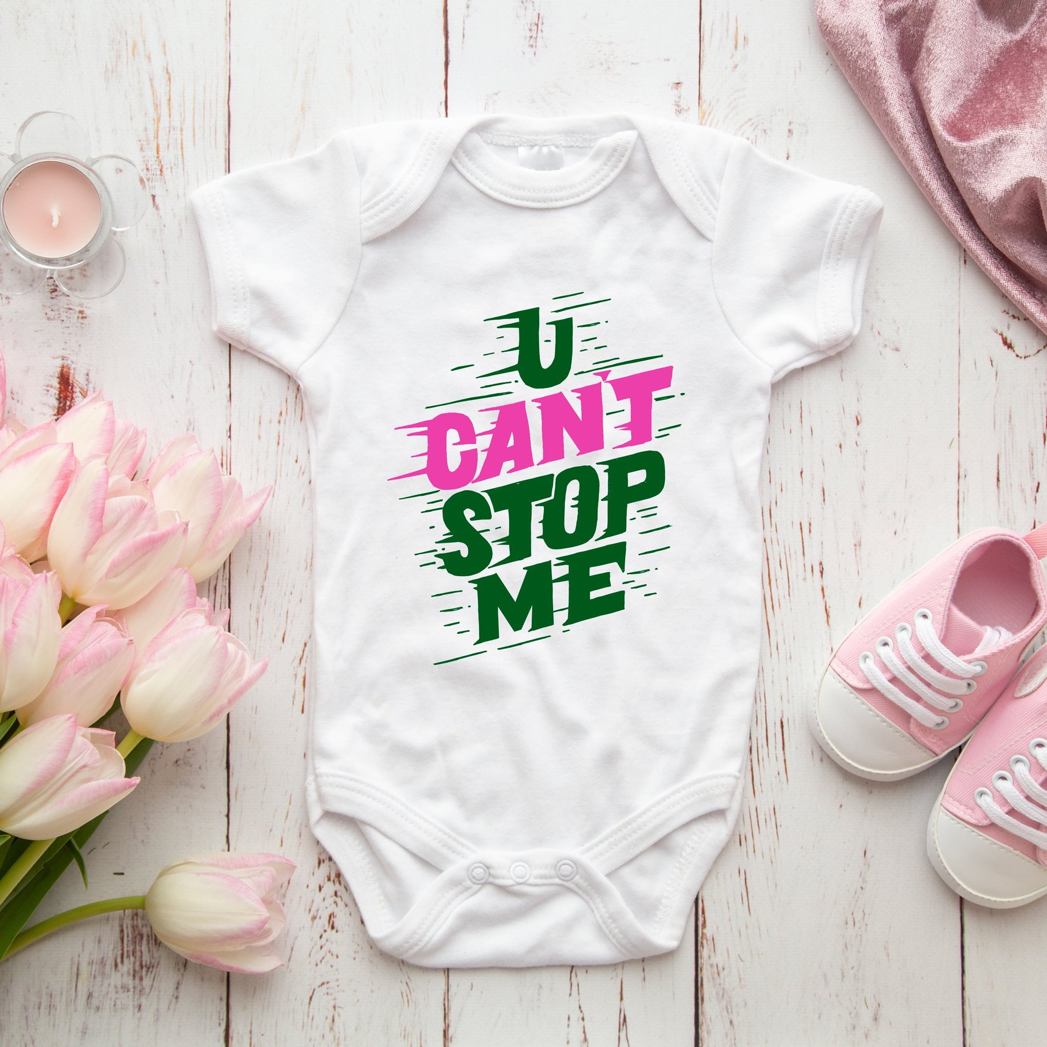 Unisex You Can't Stop Me Baby Onesie - Wayne Anthony